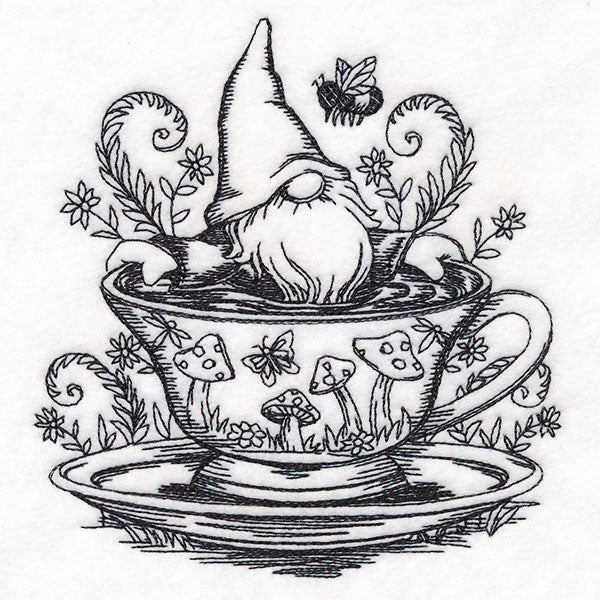 A Day at the Spa Teacup Gnome - Image 7