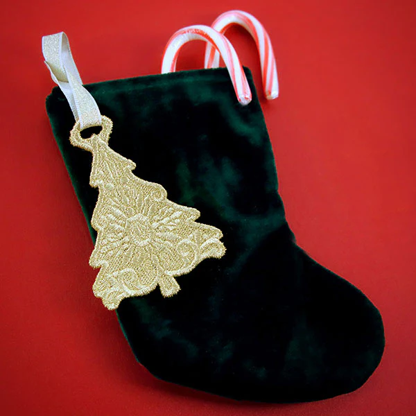 A Gilded Texture Christmas Ornament (Freestanding) Design Pack - Image 4