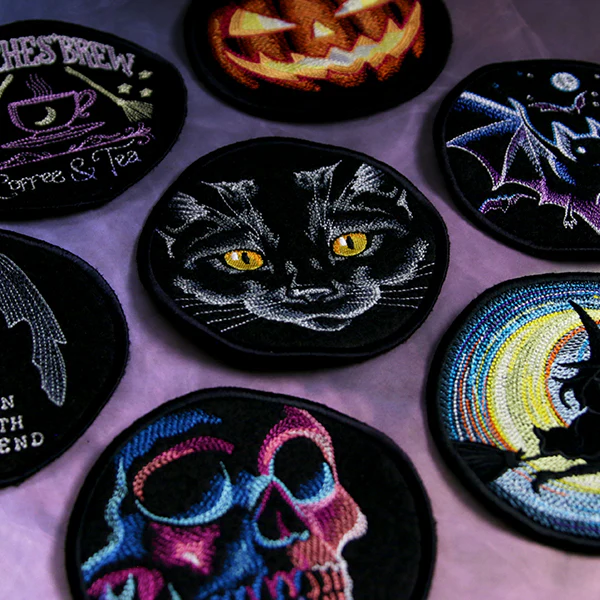 A Halloween Coasters (In-the-Hoop) Design Pack - Image 3