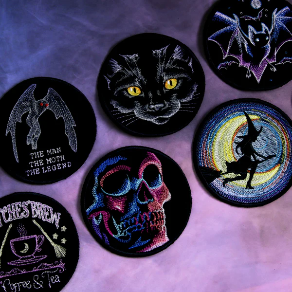 A Halloween Coasters (In-the-Hoop) Design Pack - Image 4