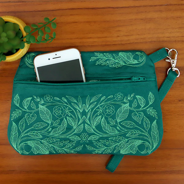 A Lined Zipper Pouch (In-the-Hoop) Design Pack - Image 3