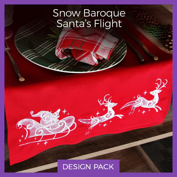 A Snow Baroque Santa's Flight Design Pack - Image 5