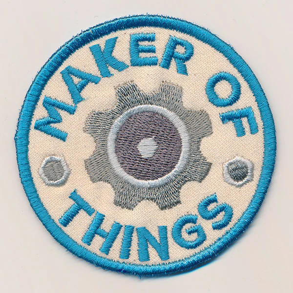 Adventure Merit Badges - Maker of Things (Patch) - Image 3