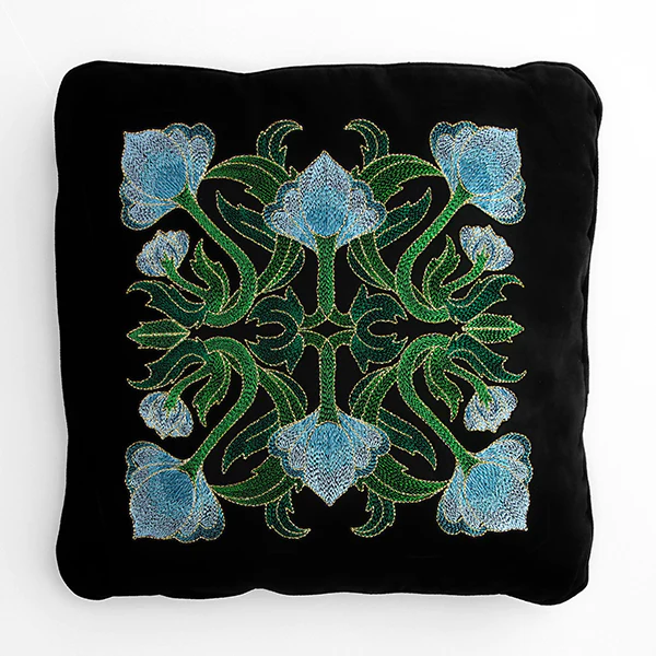 Art Deco Floral Square - Image 2