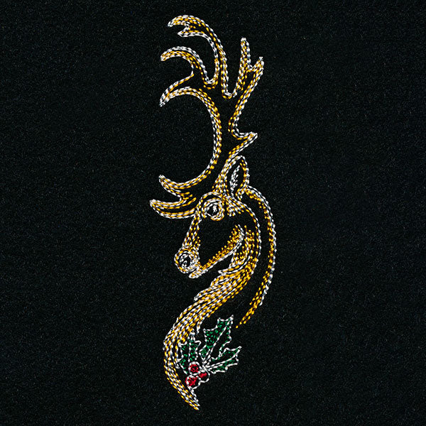 Art Nouveau Christmas Reindeer - Image 3