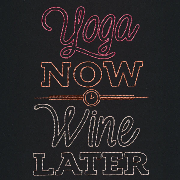 Athleisure - Yoga Now Wine Later - Image 10