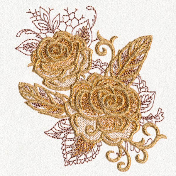 Autumn Baroque - Roses and Feathers - Image 5