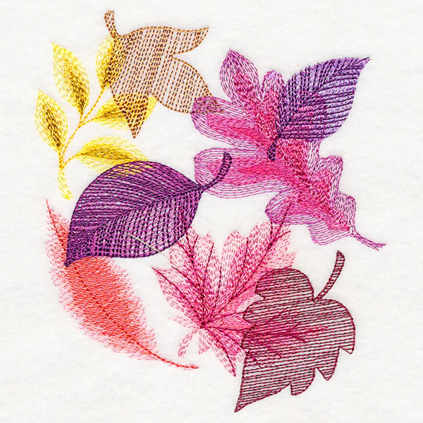 Autumn Leaves Collage - Image 3
