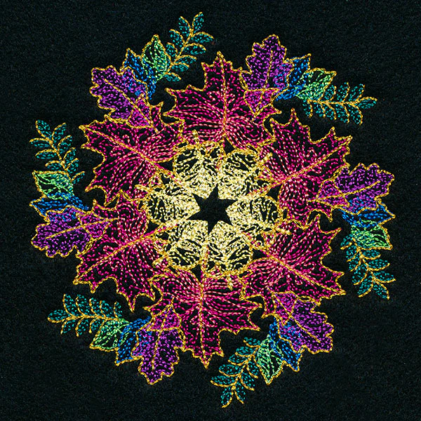 Autumn Leaves Mandala - Image 5