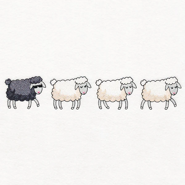 Bah Bah Black Sheep Border - Image 5