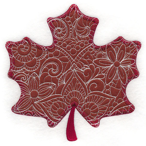 Blooming Maple Leaf (Applique) - Image 2