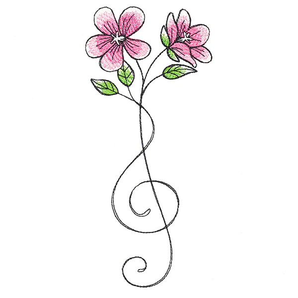 Blooming Treble Clef - Image 4