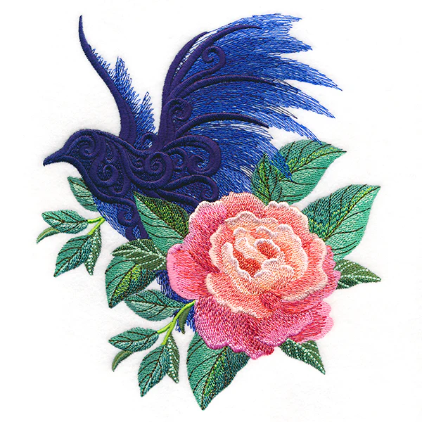 Blossoming Peony and Raven - Image 4