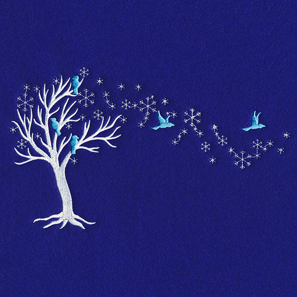 Blustery Winter Tree - Image 4