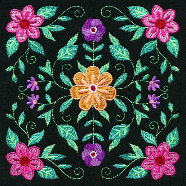 Bohemian Blooms Square - Image 2