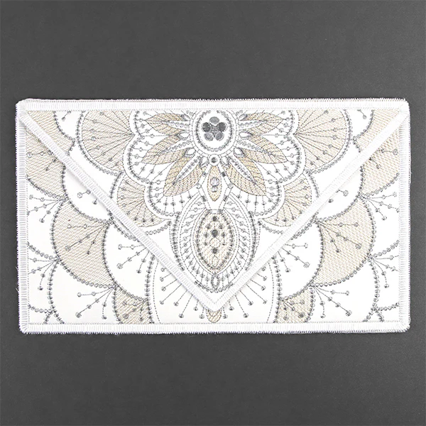 Bohemian Elegance Clutch (In-the-Hoop) - Image 2