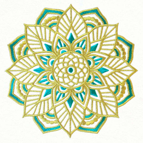 Bohemian Gold - Lotus Medallion - Image 3