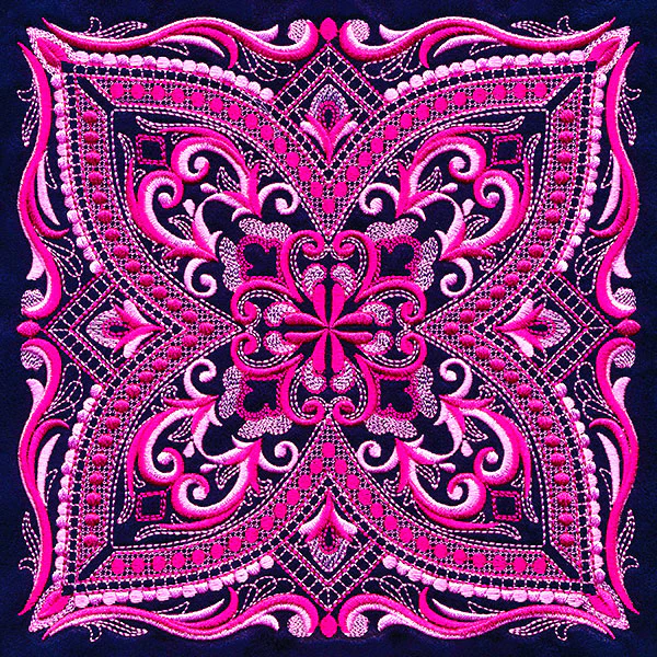Bohemian Kaleidoscope Square - Image 3