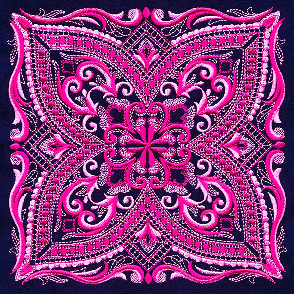 Bohemian Kaleidoscope Square - Image 5