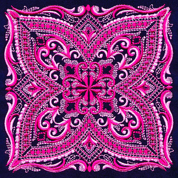 Bohemian Kaleidoscope Square - Image 7