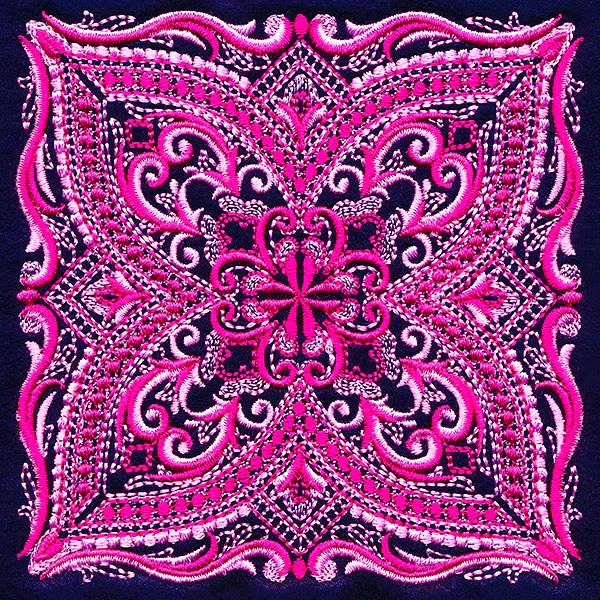 Bohemian Kaleidoscope Square - Image 9