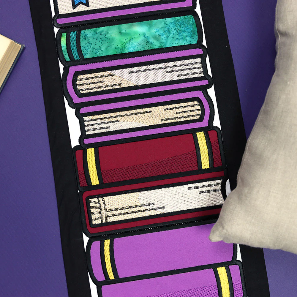Book Stack Buddies (Applique) - Books 1 - Image 3