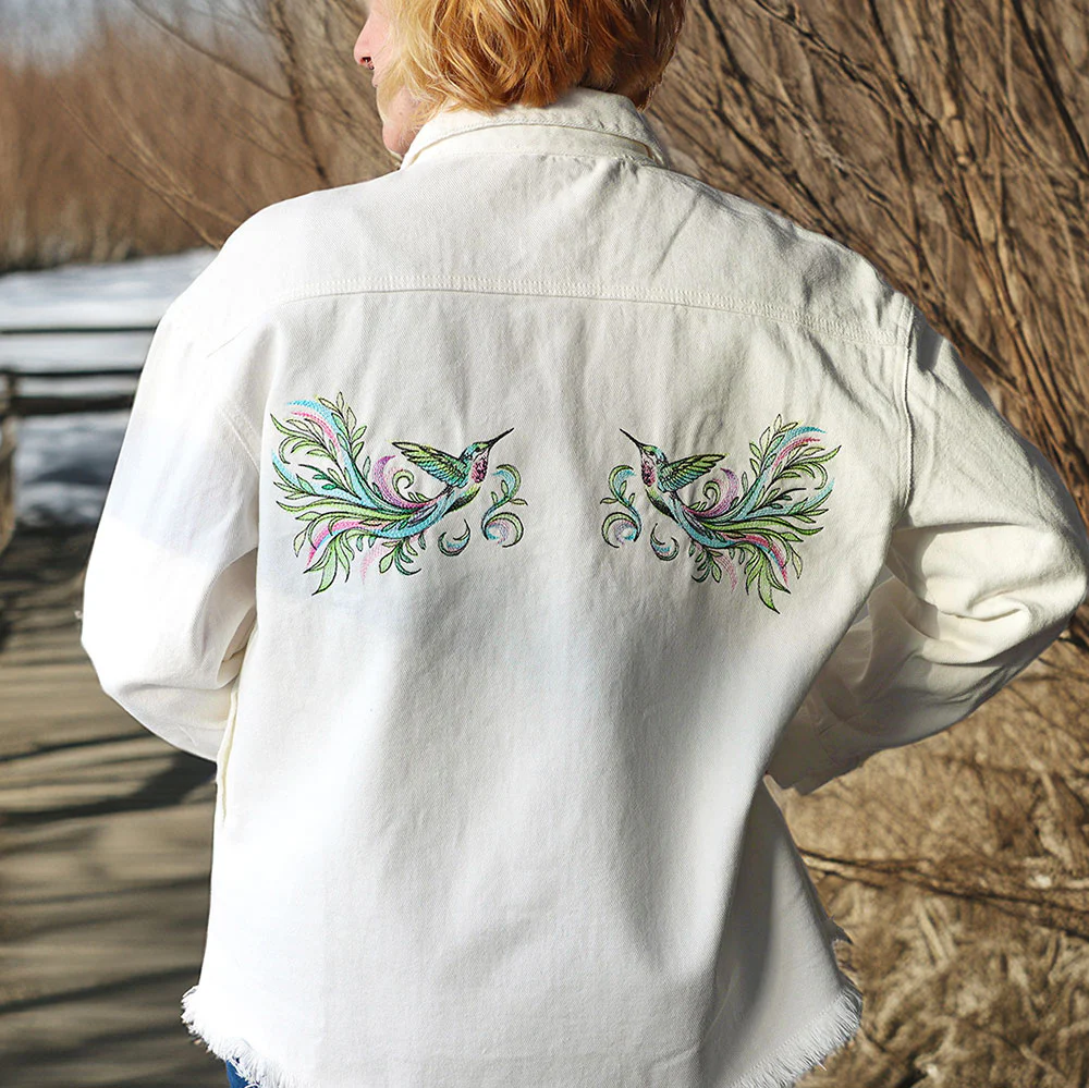 Botanical Breeze Hummingbird - Image 4