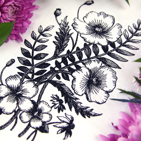 Botanical Poppies - Image 2