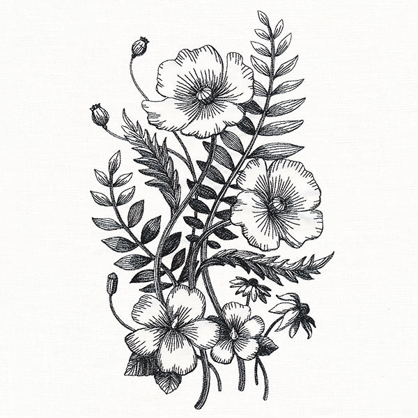 Botanical Poppies - Image 3