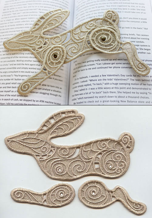Bounding Bunny (Lace) - Image 3