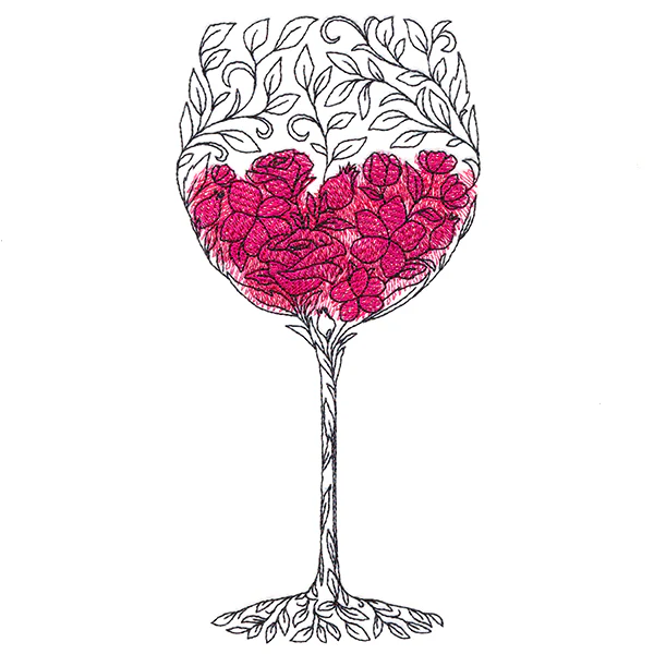 Bouquet of Flavor Wine Glass - Image 3