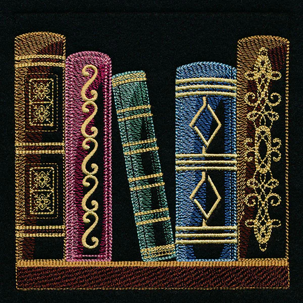 Build a Bookshelf Scene – 5 Book Row - Image 3