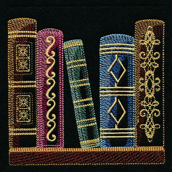 Build a Bookshelf Scene – 5 Book Row - Image 4