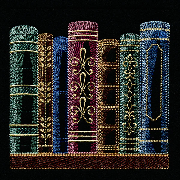 Build a Bookshelf Scene – 7 Book Row - Image 3