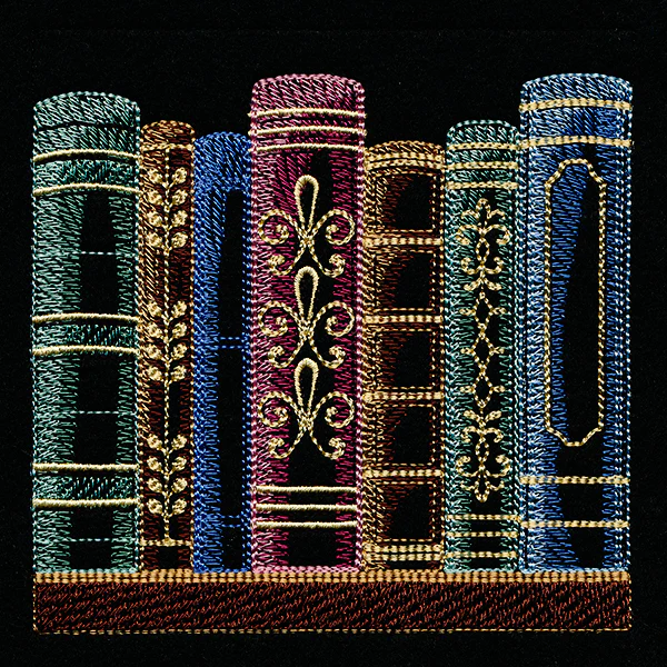 Build a Bookshelf Scene – 7 Book Row - Image 7