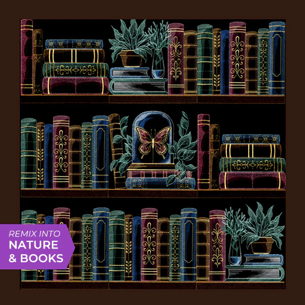 Build a Bookshelf Scene – 7 Book Row - Image 8