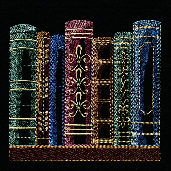 Build a Bookshelf Scene – 7 Book Row - Image 9
