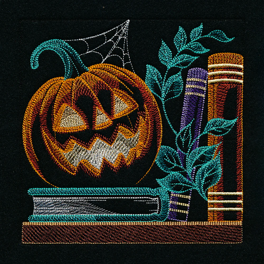Build a Halloween Bookshelf Scene - Jack O' Lantern - Image 3
