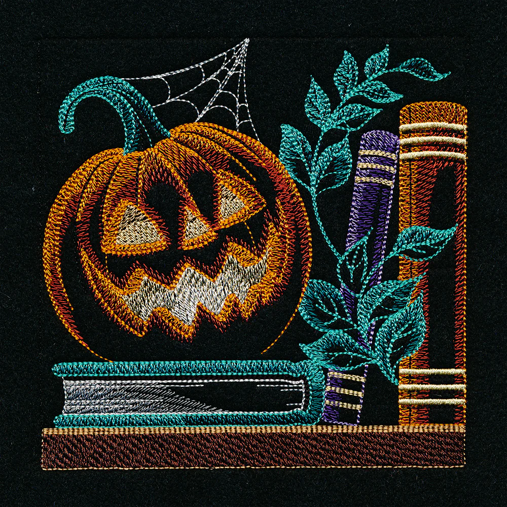 Build a Halloween Bookshelf Scene - Jack O' Lantern - Image 4