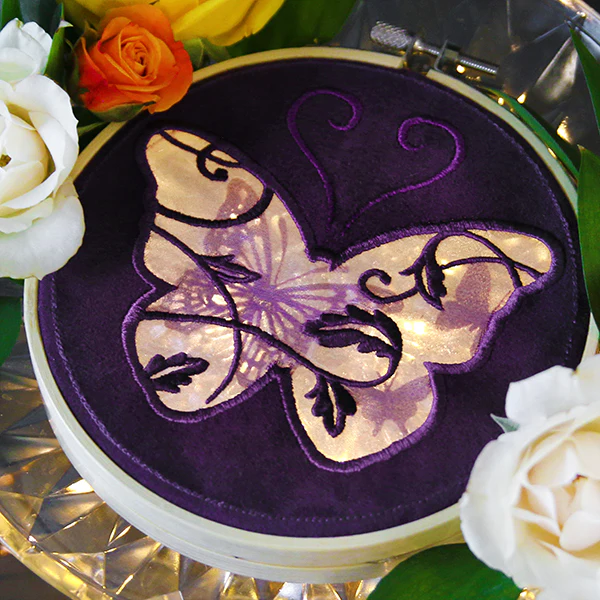 Butterfly Silhouette Shadowbox (Organza) - Image 3