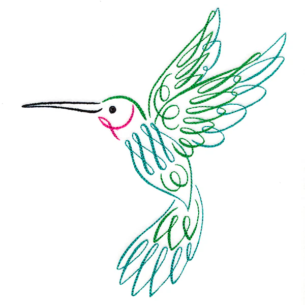 Calligraphic Hummingbird - Image 9