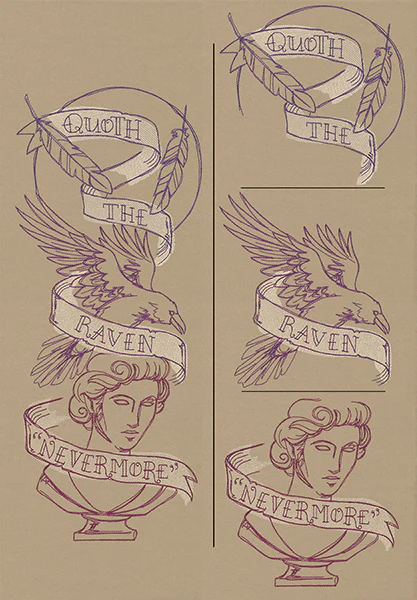 Candlelight Tales - The Raven (Split) - Image 6