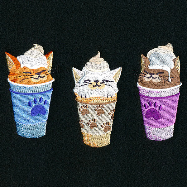 Cat-ppuccino Trio - Image 5