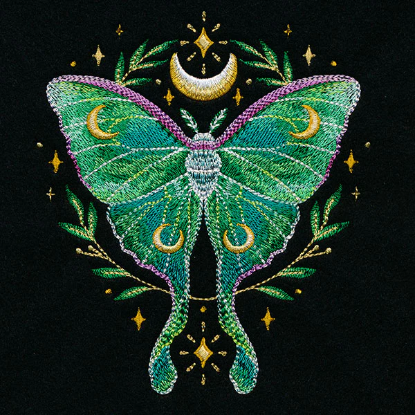 Celestial Botanical Luna Moth - Image 3