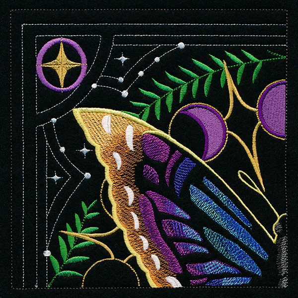 Celestial Butterfly Square - Top Left - Image 13