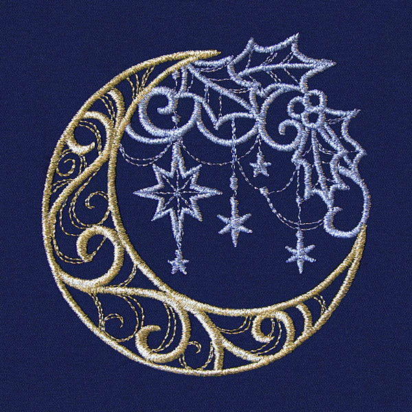 Celestial Christmas - Lunar Wreath - Image 5