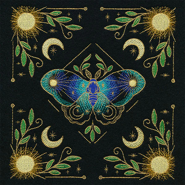 Celestial Moth Square - Image 2