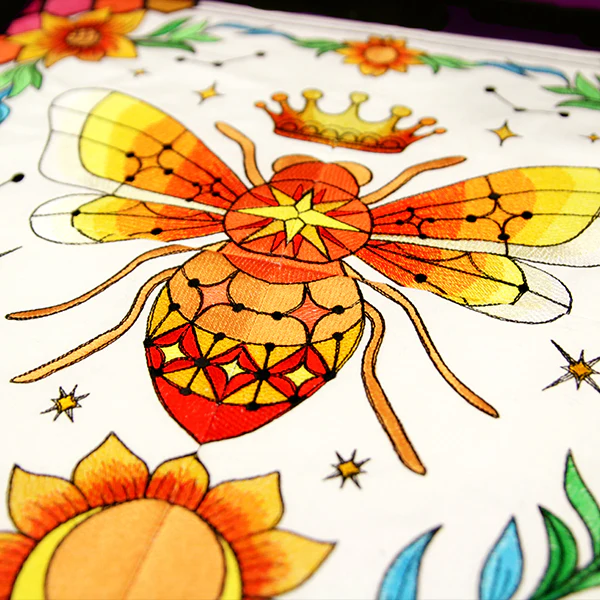 Celestial Queen Bee Wall Hanging - Bottom Right - Image 11
