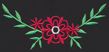 Chalkboard Christmas - Flower Border 2 - Image 3