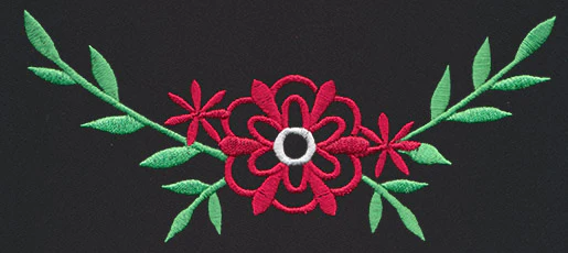 Chalkboard Christmas - Flower Border 2 - Image 6